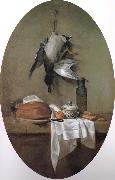 Jean Baptiste Simeon Chardin Duck bowl and olive oil oil painting artist